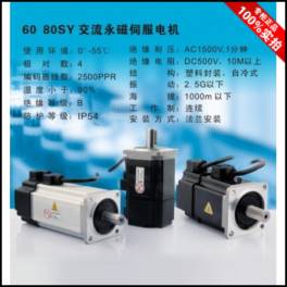 220V AC permanent magnet servo motor  60SYM00630  genuine
