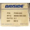 BAYSIDE servo reducer PX60-005(5:1)