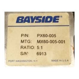 BAYSIDE servo reducer PX60-005(5:1)