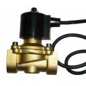 all-copper 2W-500-50 DN50 waterproof electromagnetic valve 2 inch G2″AC220V DC24V normally closed