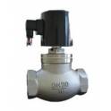 stainless steel electromagnetic valve steam electromagnetic valve piston type electromagnetic valve high temperature steam elect