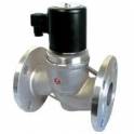 ZCZP all stainless steel flange electromagnetic valve high temperature steam thermal oil electromagnetic valve DN32