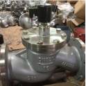 stainless steel piston type electromagnetic valve steam electromagnetic valve gas air oxygen electromagnetic valve DN40