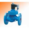 steam electromagnetic valve ZCZP high temperature steam cast steel normally closed stainless steel flange electromagnetic valve 