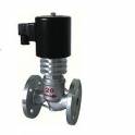 ZCG high temperature medium voltage stainless steel electromagnetic valve DN25 1 inch gas steam electromagnetic valve cast steel