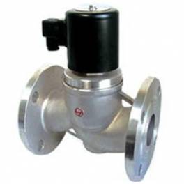 ZCZP all stainless steel flange electromagnetic valve high temperature steam thermal oil electromagnetic valve DN32