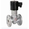 ZCG cast steel flange with radiation fins high temperature medium voltage electromagnetic valve steam electromagnetic valve DN20
