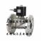 all stainless steel flange electromagnetic valve two-position two-way direct action diaphragm electromagnetic valve 220V 2W DN32