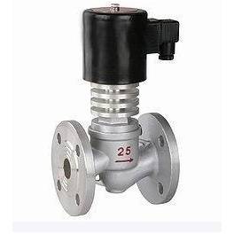 -ZBSF all stainless steel flange electromagnetic valve resist acid-base high temperature steam electromagnetic valve DN40