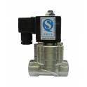 ZCW2 stainless steel electromagnetic valve -196 carbon dioxide electromagnetic valve screw thread