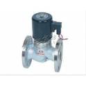 all stainless steel steam electromagnetic valve normally closed steam electromagnetic valve ZBSF flange electromagnetic valve DN