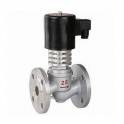valve ZCG high temperature medium voltage stainless steel electromagnetic valve DN25 1 inch gas steam electromagnetic valve liqu