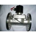 2W stainless steel flange electromagnetic valve electromagnetic valve water valve stainless steel valve DN25-DN100