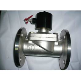 2W stainless steel flange electromagnetic valve electromagnetic valve water valve stainless steel valve DN25-DN100