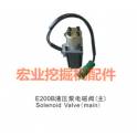 excavator accessories 200B hydraulic electromagnetic valve