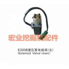 excavator accessories 200B hydraulic electromagnetic valve