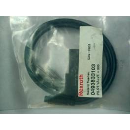 Rexroth pilot-operated 0493833103 New BOSCH REXROTH electromagnetic valve