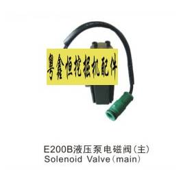 excavator accessories E200B E120B electromagnetic valve with