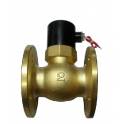 all-copper 2L-50 DN50 pilot-operated type piston type steam electromagnetic valve 2 inch G 2&Prime; flange connect