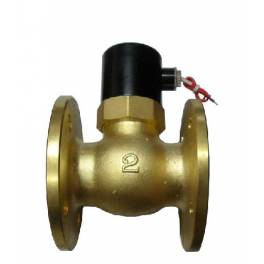 all-copper 2L-50 DN50 pilot-operated type piston type steam electromagnetic valve 2 inch G 2&Prime; flange connect