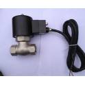 genuine stainless steel 2L-200-25 US-25 pilot-operated type piston type steam anti-explosion electromagnetic valve 1 inch G1&Prime;
