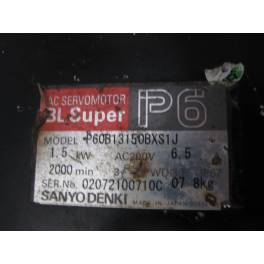 SANYO servo motor P60B13150BXS1J 1.5kw