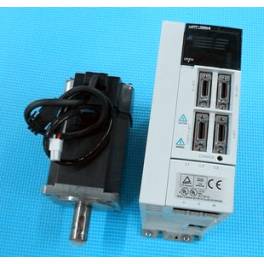 Used original Mitsubishi servo driver 750W MR-J2S-70A/ servo motor HC-KFS73