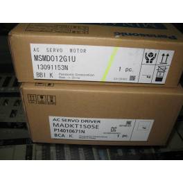 MADKT1505E and MSMD012G1U/V New Original Panasonic A5 100W servo  with brake
