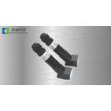 ultrasonic gage sensor | ultrasonic gage probe high temperature M1H Manufacturer Direct