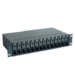 YT-614-2A B14 slots double power optical fiber transceiver rack 220V -48V 2U