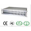 3onedata RACK2000 optical fiber transceiver rack