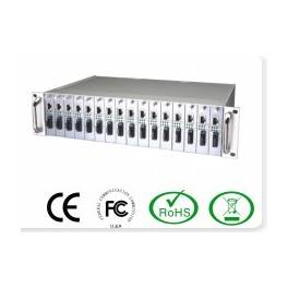 3onedata RACK2000 optical fiber transceiver rack