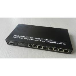 1G 1 8 optical fiber interchanger transceiver simple module one fiber SC LC