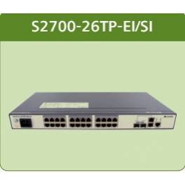 genuine HUAWEI S2700-26TP-SI two layers optical fiber network interchanger 24 100M 2 burring 1G