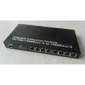 high definition network optical terminal units 2 4 optical fiber transceiver interchanger one fiber SC
