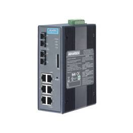 EKI-2548SI 6 and 2 SC simple module optical fiber port industrial interchanger