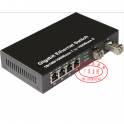 1G optical fiber transceiver LC SFP interchanger 1 4 photoelectric converter optical fiber