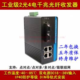 2 6 100M simple module optical fiber transceiver 10 100M photoelectric converter industrial interchanger