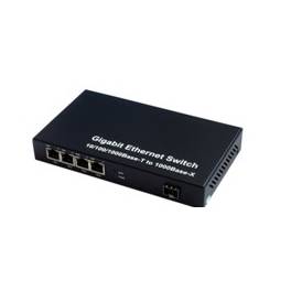 SFP 1G 4 1 optical fiber transceiver 1G interchanger 4 1 1G high definition network optical terminal units