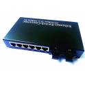 optical fiber transceiver 2 6 interchanger simple module 20KM SC burring