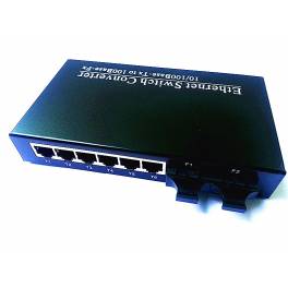 optical fiber transceiver 2 6 interchanger simple module 20KM SC burring