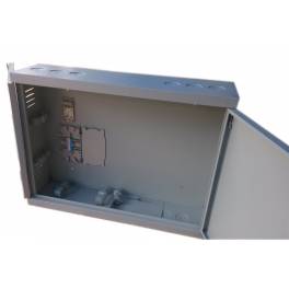 series 3u monitored with interchanger optical fiber network
