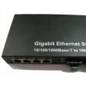 10 100 1000M 1G 1 4 optical fiber transceiver 1G high definition network optical terminal units 1G interchanger