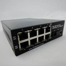 8 network interchanger simple module single core optical fiber transceiver monitored photoelectric rpm