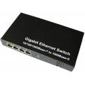 SFP 1G 1 4 optical fiber transceiver electricty optical fiber transfer 1 4 interchanger LC