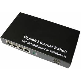 SFP 1G 1 4 optical fiber transceiver electricty optical fiber transfer 1 4 interchanger LC