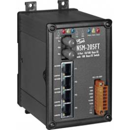 module ADAM-6521 ST 1 optical fiber port industrial Ethernet interchanger