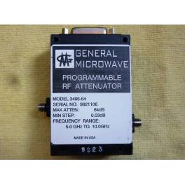 3495-64GM stepping attenuator 0-64dB 10G SMA 0.03dB stepping