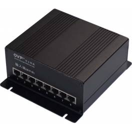 8 100M network signal thunder preventer network switch surge arrester Ethernet surge protector