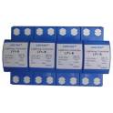 10 350us wave mode power supply module LY1-B 50KA surge protector 4P three phase surge arrester